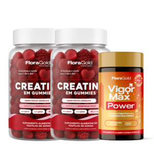 Duo creatina sabor frutas vermelhas + vigor max power