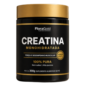 Creatina monohidratada alta pureza 300g