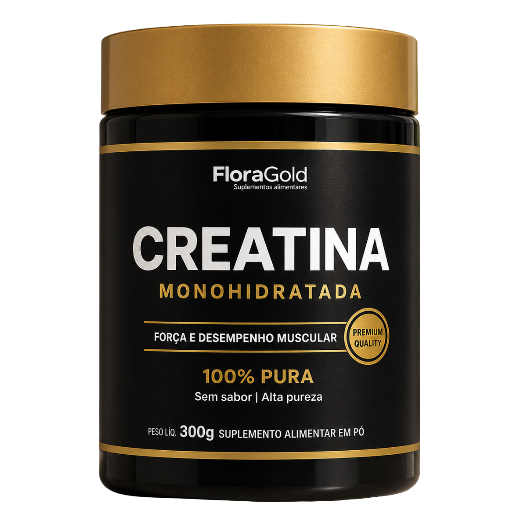 Creatina monohidratada alta pureza 300g