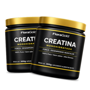 Duo Creatina monohidratada alta pureza 300g
